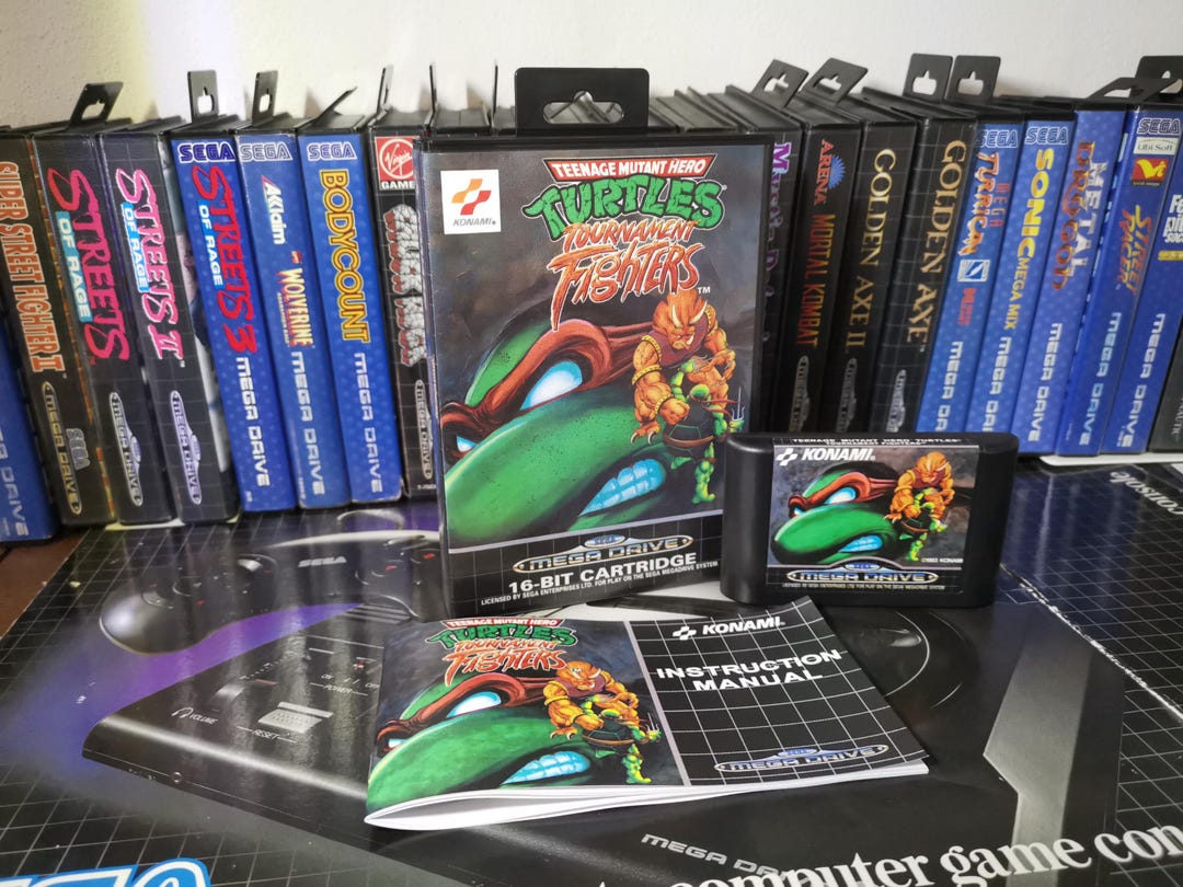 Jeu SEGA Mega Drive – Turtles Tournament Fighters – Complet – Megadrive – Occasion