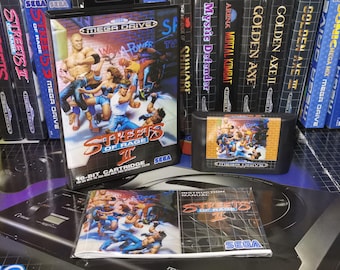 Street of Rage 3 PAL Megadrive (repro) - Etsy UK