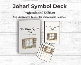 Johari Symbol Deck – Professional Edition | Self-Awareness Toolkit for Therapists & Coaches