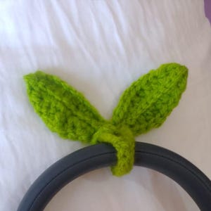 Kopfhörer-Accessoire, Helm-Accessoire, süßes Blatt, Kopfhörer-Blatt