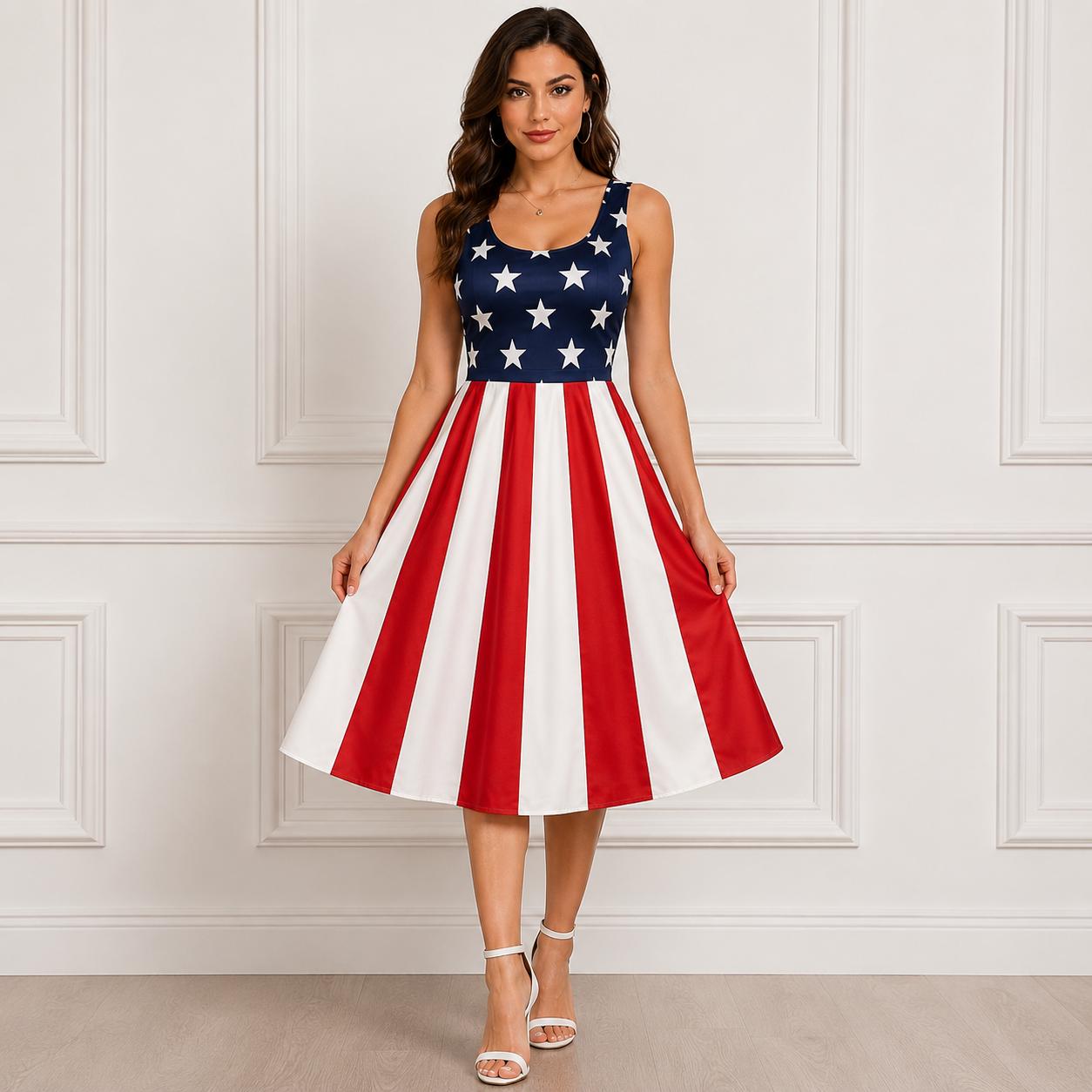 American Flag Dresses Formal