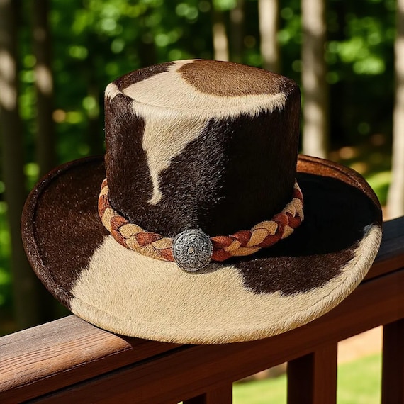 Henschel Hat Company | Miramichi Dakota Leather Cowhide Hat – Hat Habit Henschel Hat Company | Miramichi Dakota Leather Cowhide Hat – Hat Habit