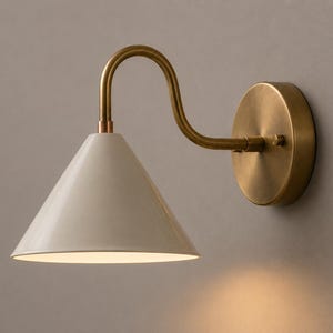 Handcrafted  Brass Pivot Wall Sconce | Rustic Industrial Wall Light | Mid-Century Style Wall Lamp | Vintage Bathroom vanity Light Home Décor
