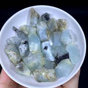 Large Rough Aquamarine Crystal Lot – 108g | Pakistan