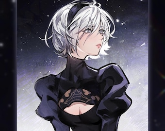 NieR Replicant ver.1.22474487139 ポスター | 公式キーアート | 高
