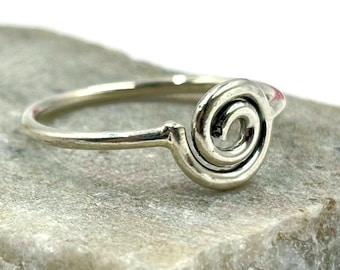 Sterling Silver Rose Design Ring : Valentine Gift For Her