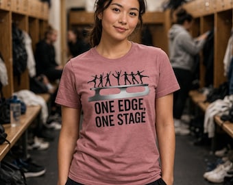 Women's One Stage Figure Skating T-Shirt