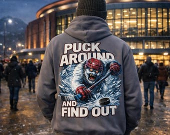 Puck Around Hockey Hoodie - Avalanche Edition