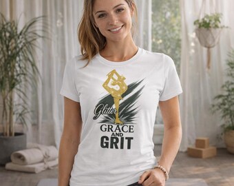 Women's Glitter, Grace & Grit Figure Skating T-Shirt