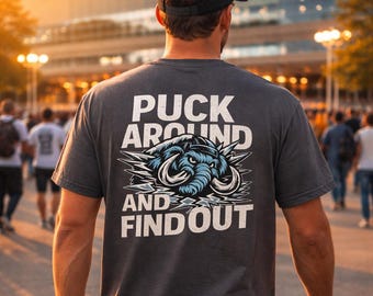 Puck Around Hockey T-Shirt - Mammoth Edition