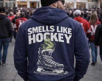 Smells Like Hockey Hoodie