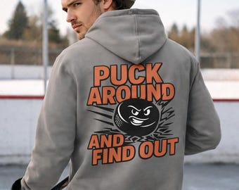 Puck Around Hockey Hoodie