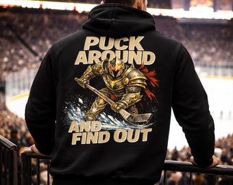 Puck Around Hockey Hoodie - Golden Knights Edition