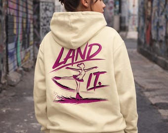 Youth Land It Lightweight Figure Skating Hoodie