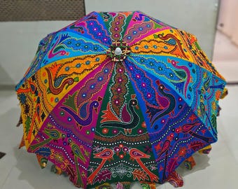 Garden Umbrella Handmade Embroidery Umbrella Wedding Decor