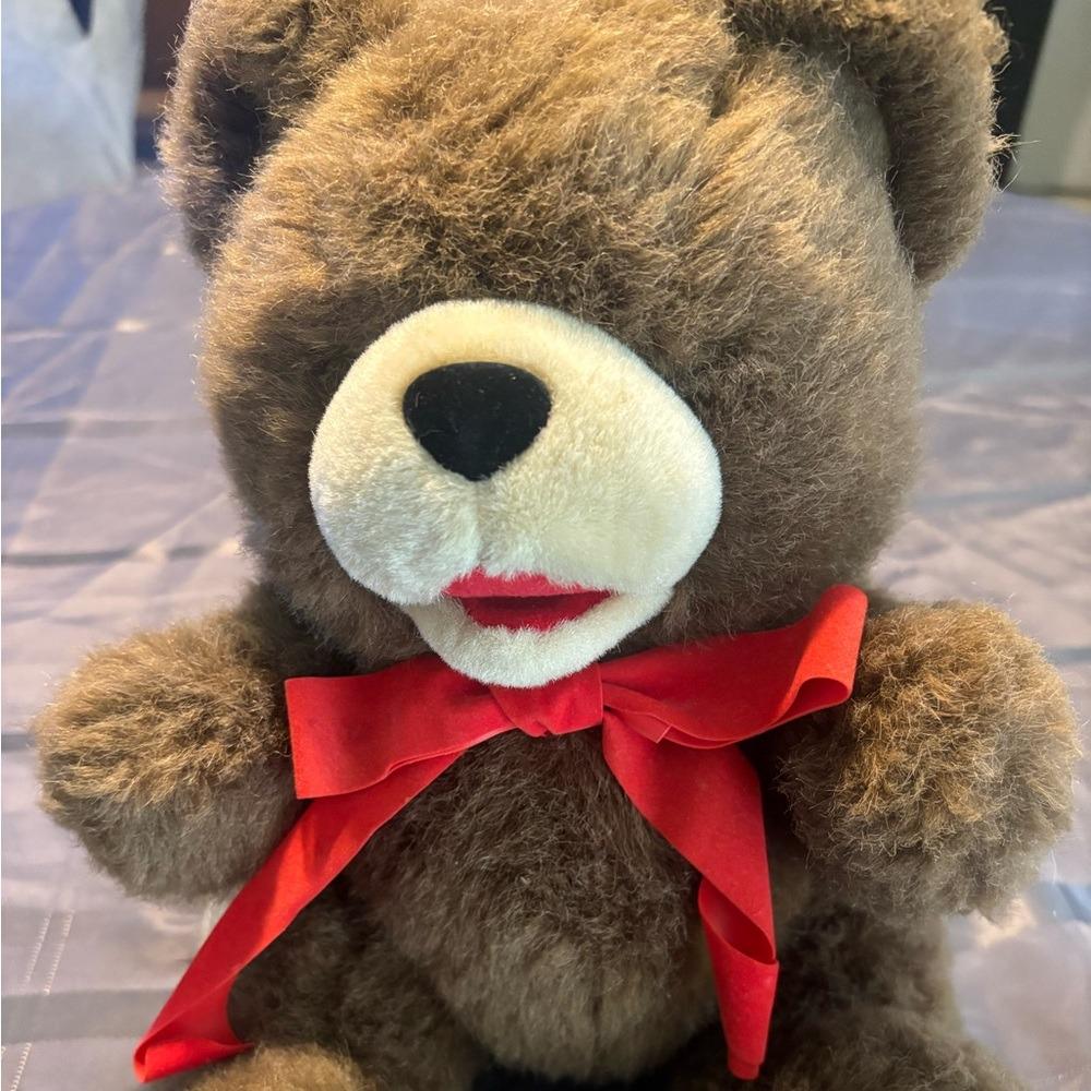 Vintage 90s brown teddy bear - Etsy 日本