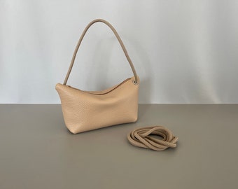 CORD pouch - biscuit leather