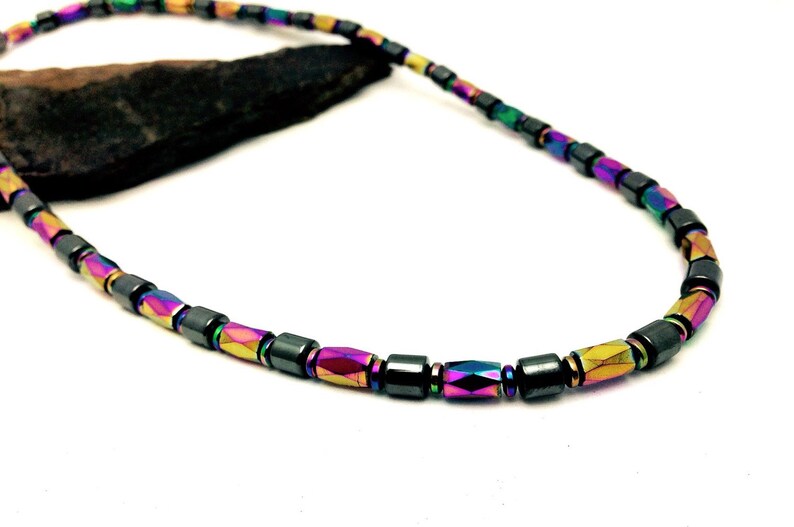 Multicolor NECKLACE Therapy Migraine Whiplash Pain Etsy