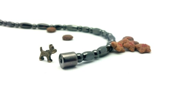 Therapy Hematite and Copper Strong Clasp Homeopathic Magnetic PET Collar Wellness Health High Strength Pet Care Custom Sized Therapy Hematite and Copper Strong Clasp Homeopathic Magnetic PET Collar Wellness Health High Strength Pet Care Custom Sized