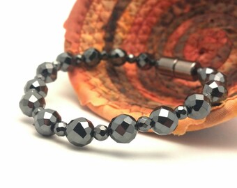 Magnetic Holistic Therapy Bracelet || Pain Relief || Custom Sized || Wellness Health || Gift bag and Gift card included