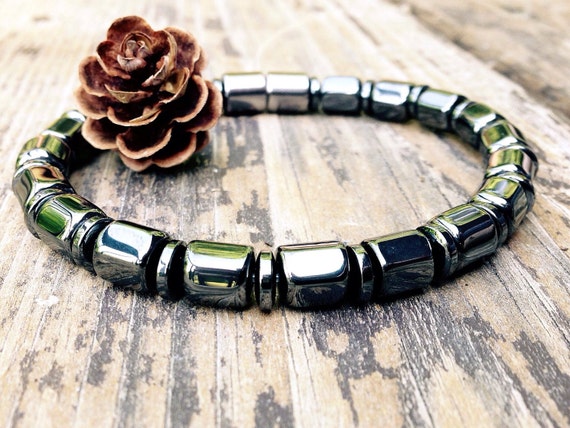 ANKLET Magnetic Therapy Classic Black Ankle Bracelet Custom Sized