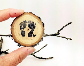 10 Country Baby Shower Favors Reclaimed Branch Table Markers Woodland Decor Arts Crafts Table Decor