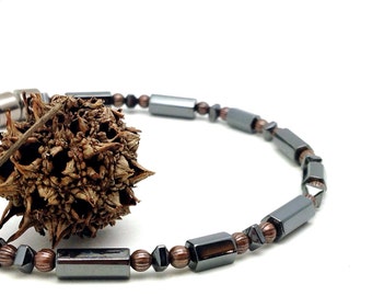 Therapy Hematite and Copper Strong Clasp Homeopathic Magnetic PET Collar Wellness Health High Strength Pet Care Custom Sized Therapy Hematite and Copper Strong Clasp Homeopathic Magnetic PET Collar Wellness Health High Strength Pet Care Custom Sized