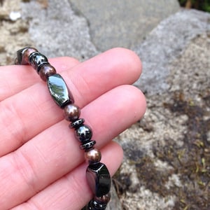 Anklet || Bracelet || Magnetic Therapy || Pure Copper || Triple POWER Hematite || Pain Relief ||Arthritis Clasp || Holistic