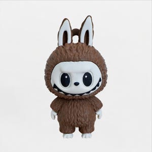 3D Printed Labubu Figure – Customizable PLA Toy | Keychain or Figurine | Kawaii Fantasy Art Toy