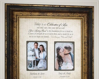 Wedding Gift For Mom Wedding Gift For Dad Mother Father Etsy