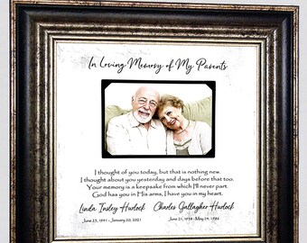 In Memory of Grandfather Grandmother Grandparents, Loss of Grandparents Gift, Memorial Gift Grandparents Grandmother Grandfather,
