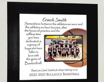 End of Season Team Gift for Basketball Coach