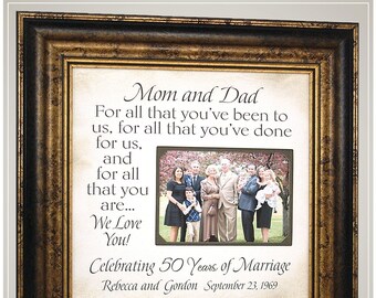 50th wedding anniversary gift ideas