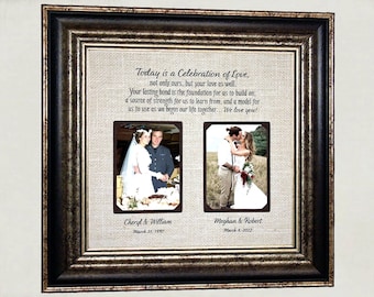 Unique Wedding Day Gifts For Parents of the Bride Mother and Father from Daughter,