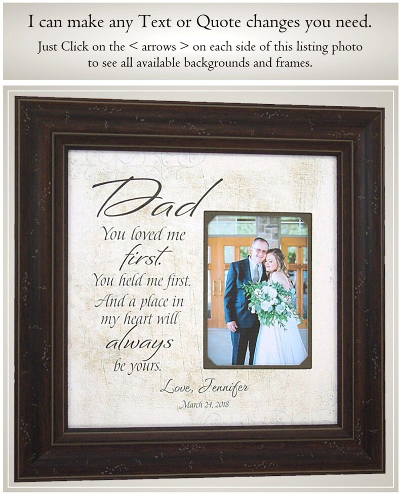 dad frames personalized
