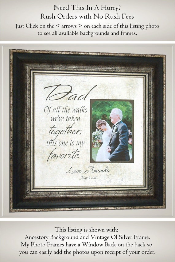 Father of the Bride Gift from Daughter 
