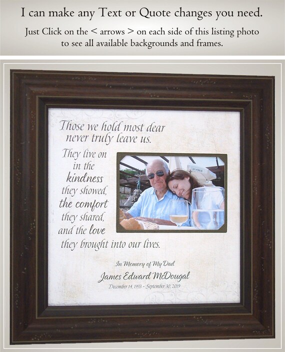 mom and dad memorial gifts