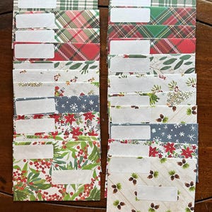 Handmade Christmas Stationery Set