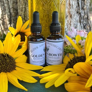 Rosemary Hair Growth Serum: Golden Growth - Scalp & Root Treatment