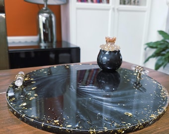 Handcrafted Resin Vanity Tray