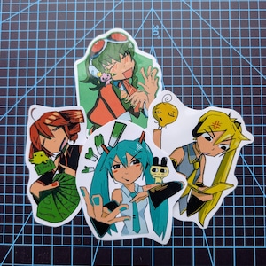 Tama x Triple Baka Stickers! [Miku Teto Neru Gumi]