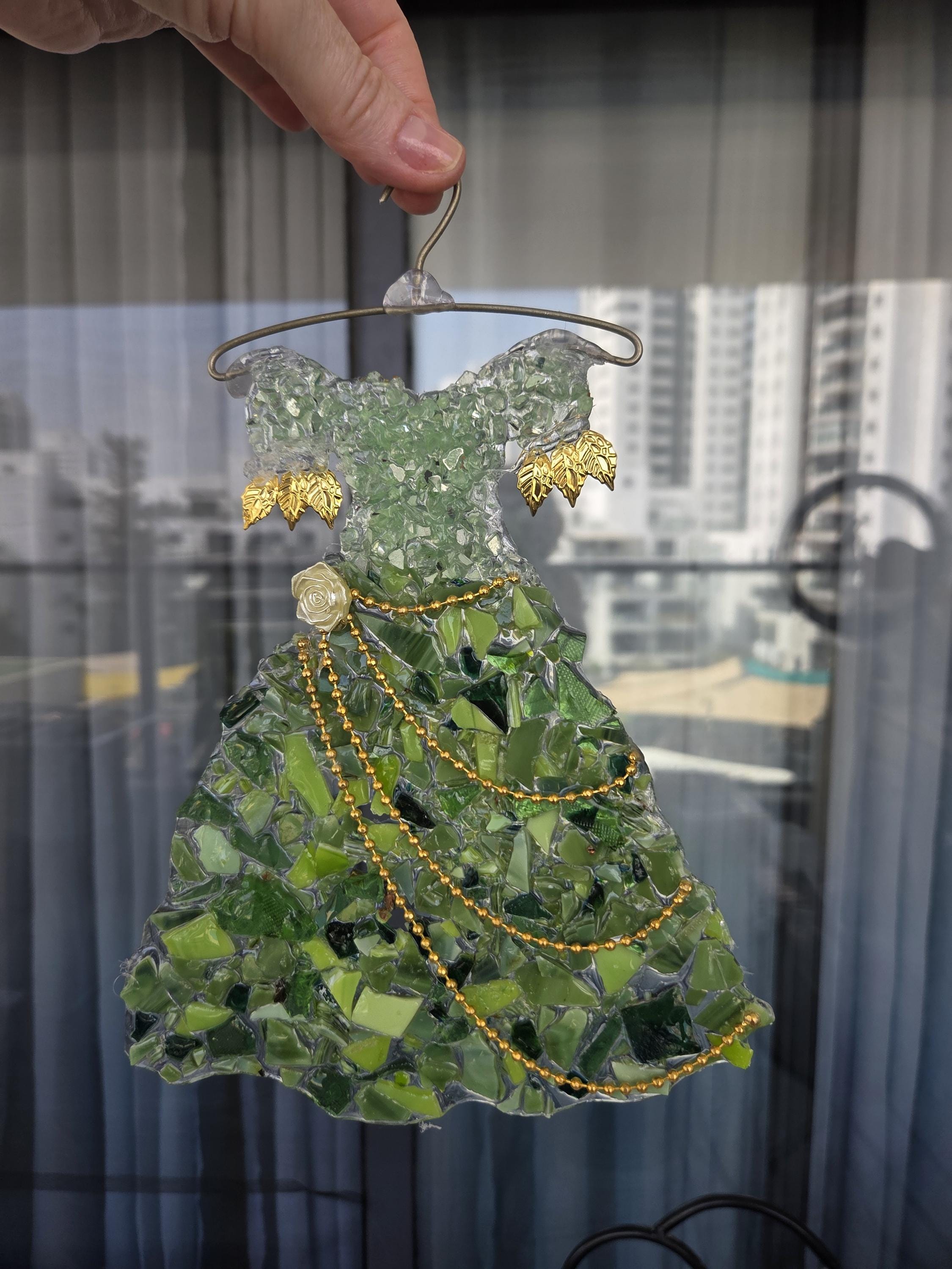 green glass dress Fairytale Vintage 20th birthday party