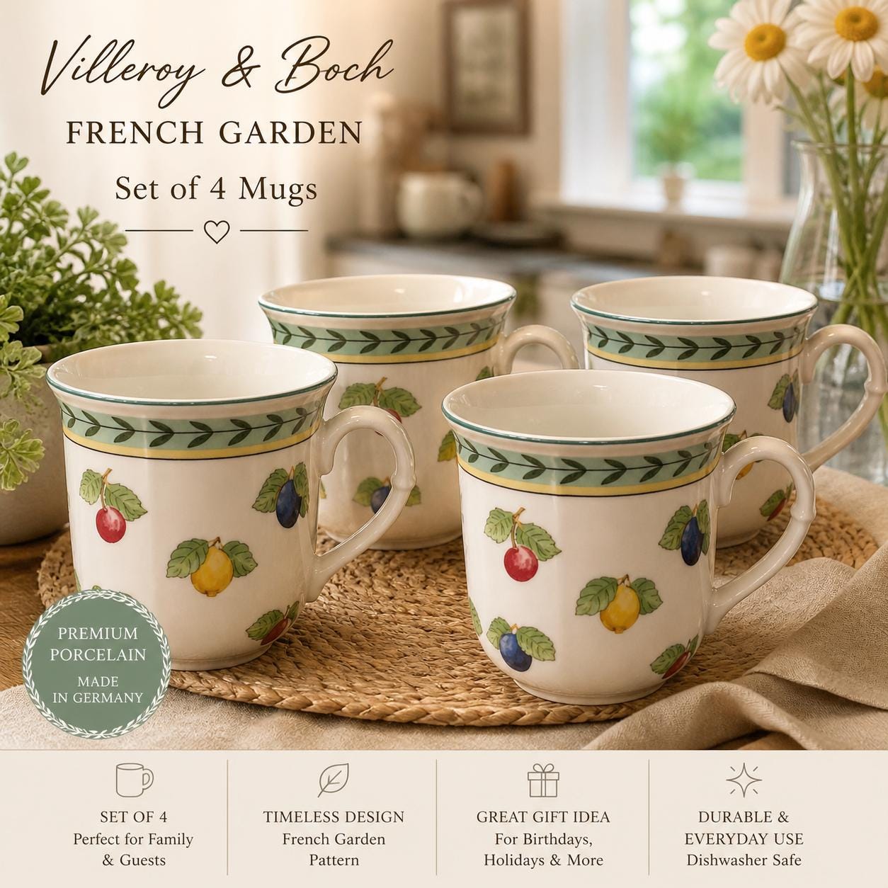 Villeroy and boch french garden - Etsy 日本