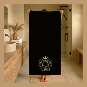 Bath Towel -Luxury Soft Organic Cotton Towels for Bathroom & spa, Oversized Spa/Hotel Quality, Quick Dry and Absorbent Bathroom Towel