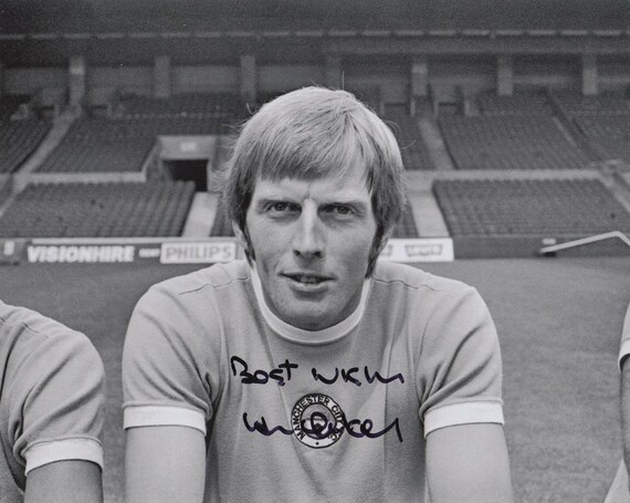 Football - Alan Oakes - Hand Signed 8x10 Inch Photograph - Manchester City - COA - Etsy