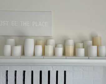 WLED Smart Candle Set – Home Assistant Compatible, Warm Flicker