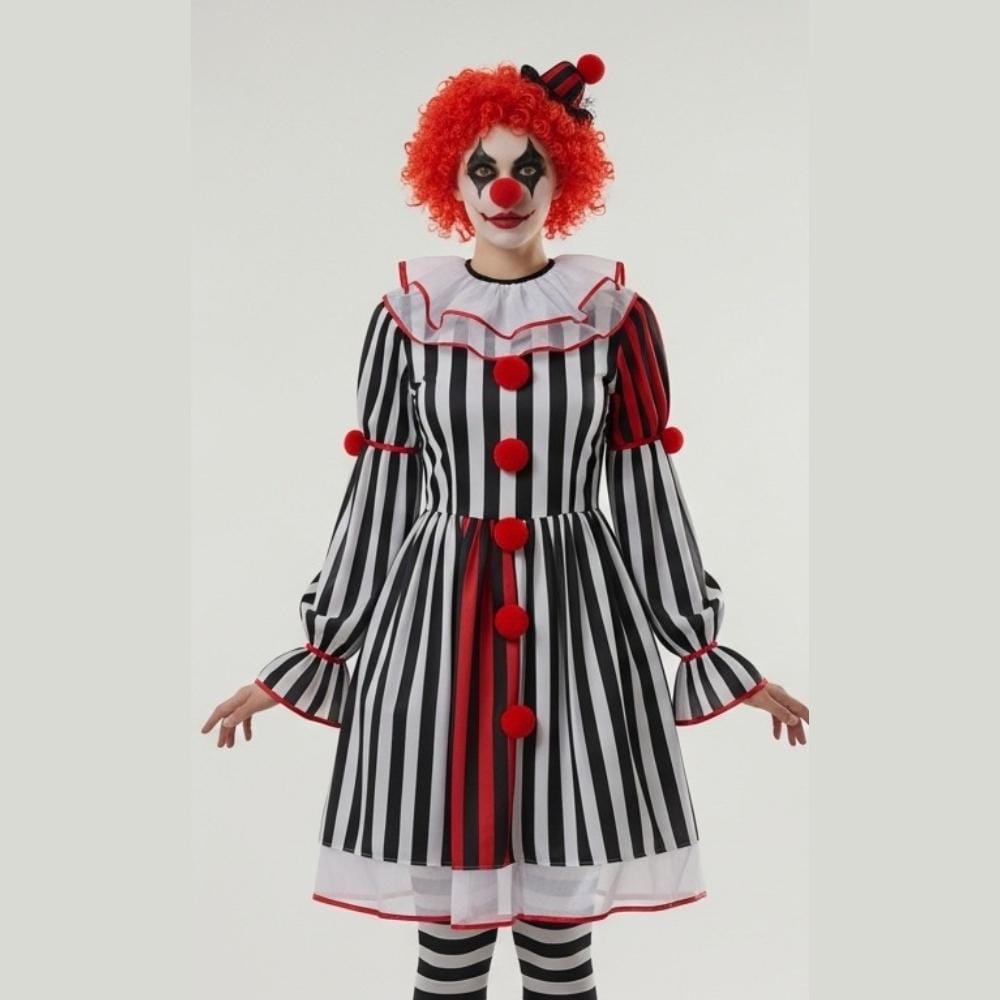 Carnevale Circo Clown Costume Di Halloween Costume Set