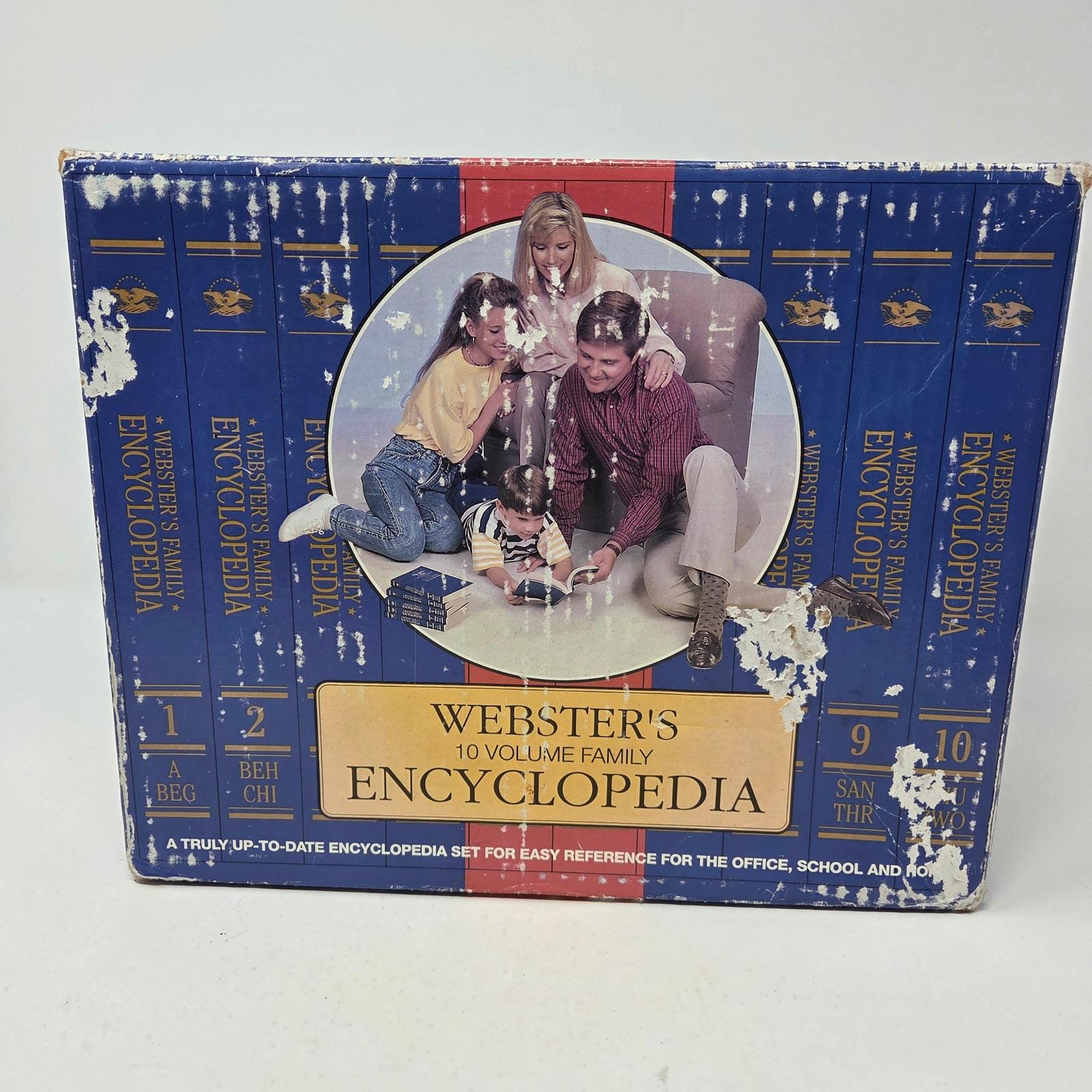 Encyclopedia Set Blue - Etsy