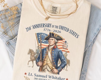 Custom 250th Anniversary of the United States Shirt, Descendant of a Patriot Tee, 1776–2026 Historic American Heritage Gift