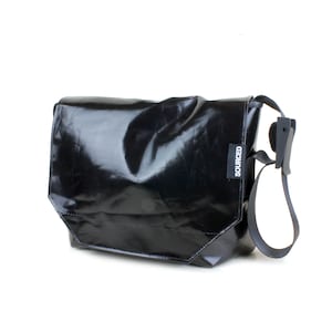 Messenger Bag made from Truck Tarp, Water resistant Laptop Bag, Courier Bag, Satchel, Shoulder Bag